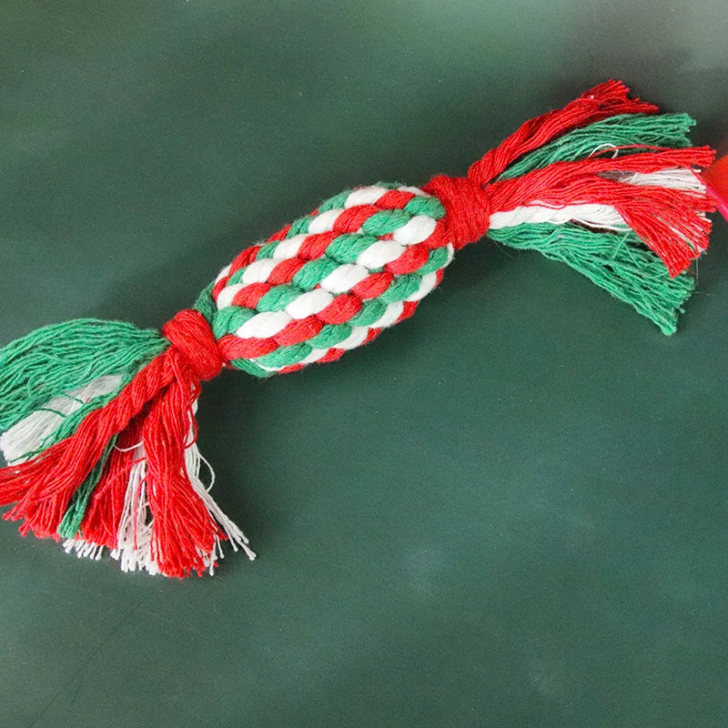New Dog Toy Cotton Rope Knot Interactive Ball For Puppy Chihuahua Large Dogs Toothbrush Chew Safe Pet Toys For All Sizes