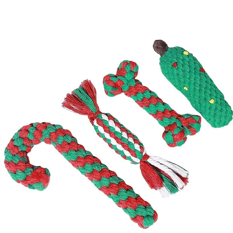 New Dog Toy Cotton Rope Knot Interactive Ball For Puppy Chihuahua Large Dogs Toothbrush Chew Safe Pet Toys For All Sizes