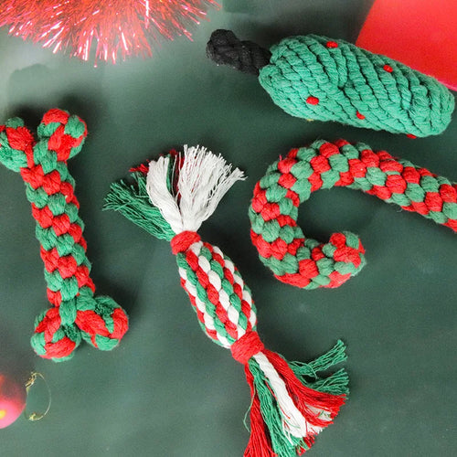 New Dog Toy Cotton Rope Knot Interactive Ball For Puppy Chihuahua Large Dogs Toothbrush Chew Safe Pet Toys For All Sizes