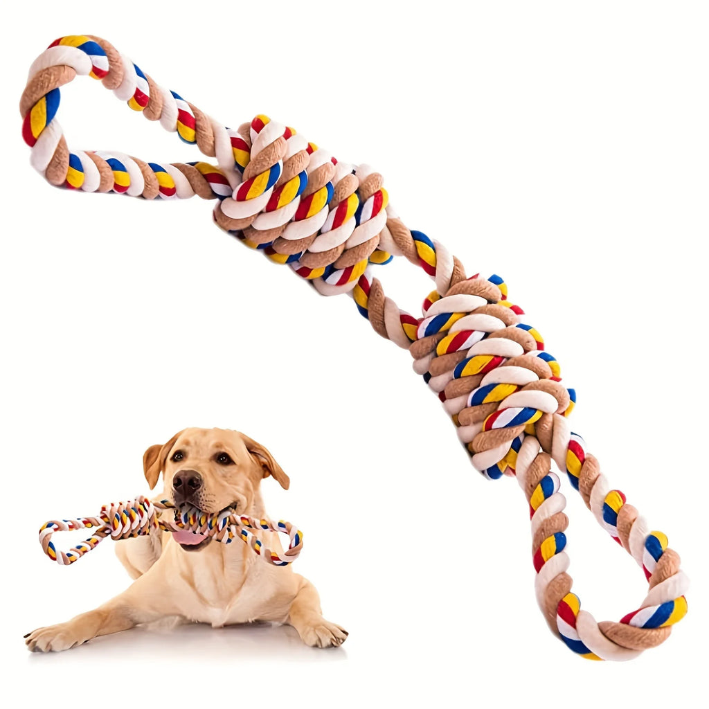 Dog Toy For Medium Large Dogs Tough Nature Cotton Rope Puppy
