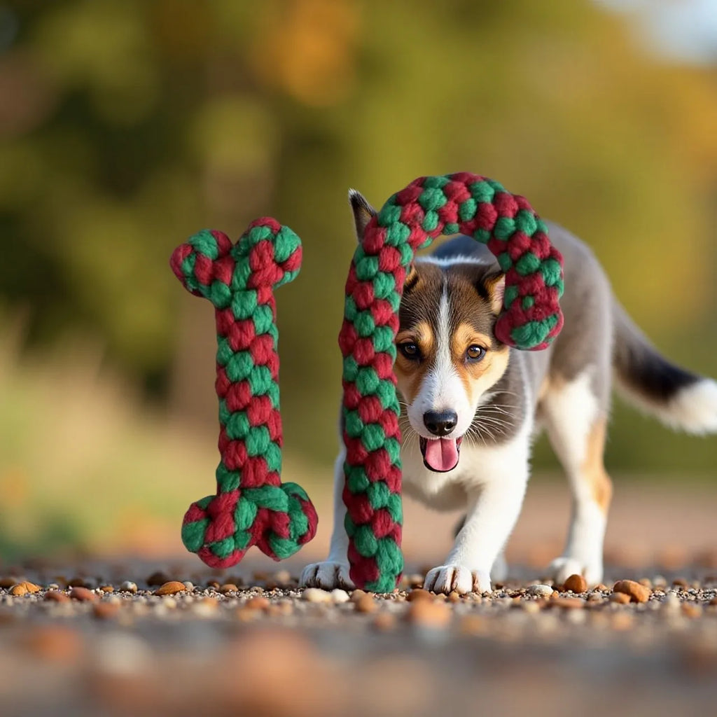 New Dog Toy Cotton Rope Knot Interactive Ball For Puppy Chihuahua Large Dogs Toothbrush Chew Safe Pet Toys For All Sizes