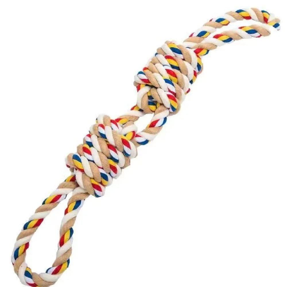 Dog Toy For Medium Large Dogs Tough Nature Cotton Rope Puppy