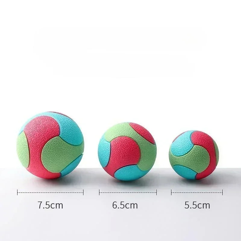 Solid Rubber Dog Fetch Play Ball