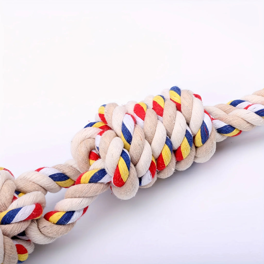 Dog Toy For Medium Large Dogs Tough Nature Cotton Rope Puppy
