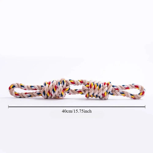 Dog Toy For Medium Large Dogs Tough Nature Cotton Rope Puppy